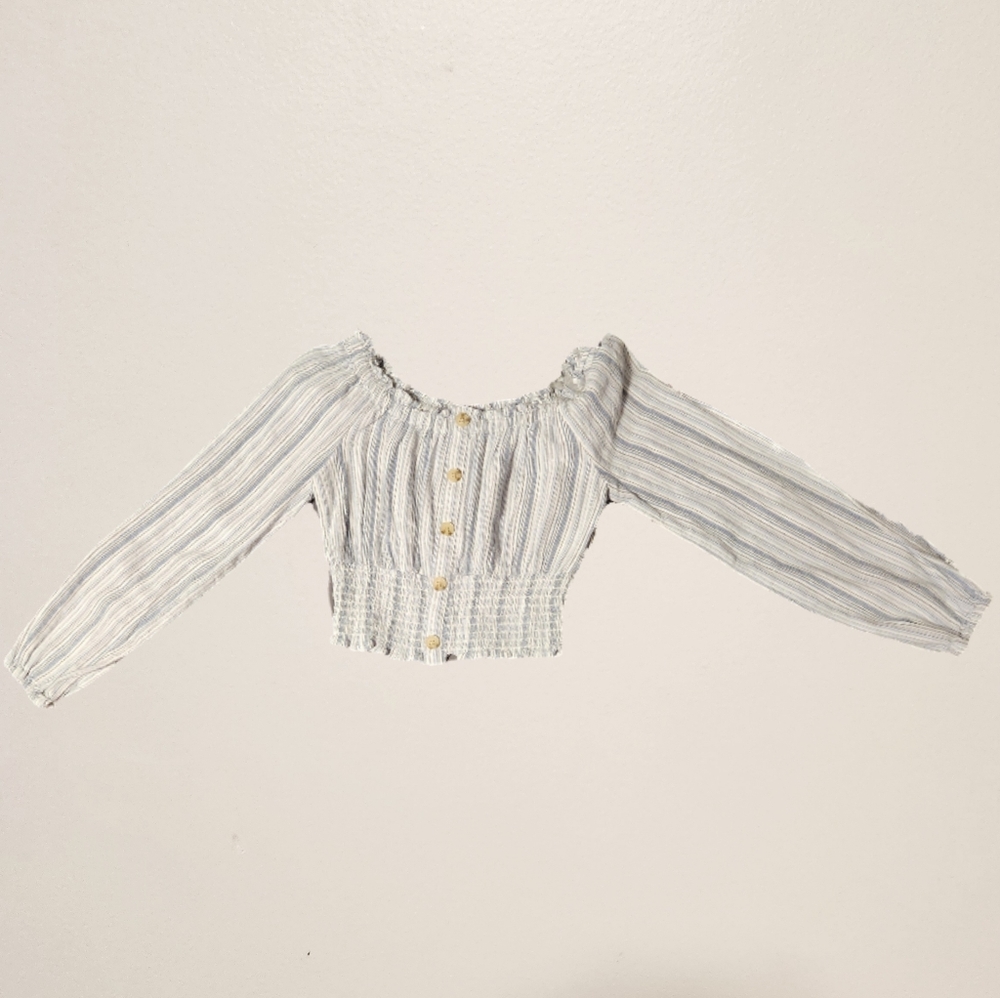 Aeropastle long-sleeved croptop